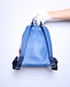 Silver Cloud Mini Backpack, back view